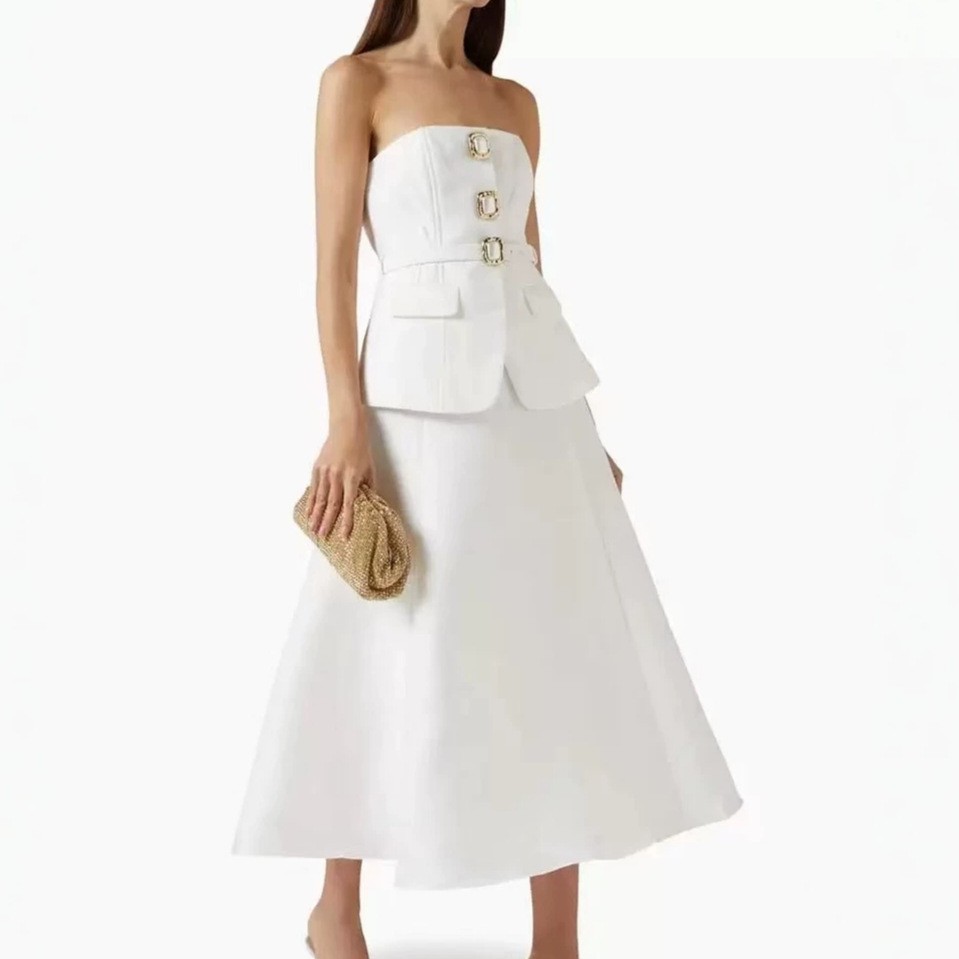 Women Sexy Strapless Diamond B - đánh giá và giá Women Formal Wear For Meeting