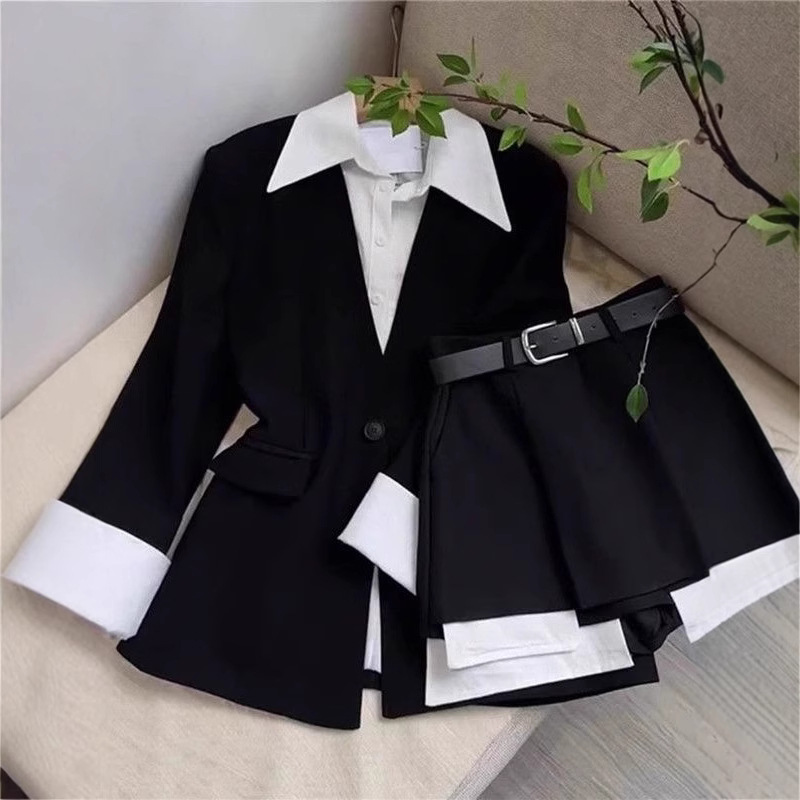 Women Two Piece Skirt Sets Pat - đánh giá và giá Blazer Set Women Formal
