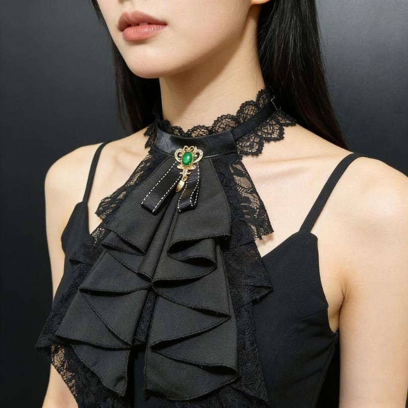 Cổ áo ren có thể tháo rời với  - đánh giá và giá Victorian Women'S Formal Wear