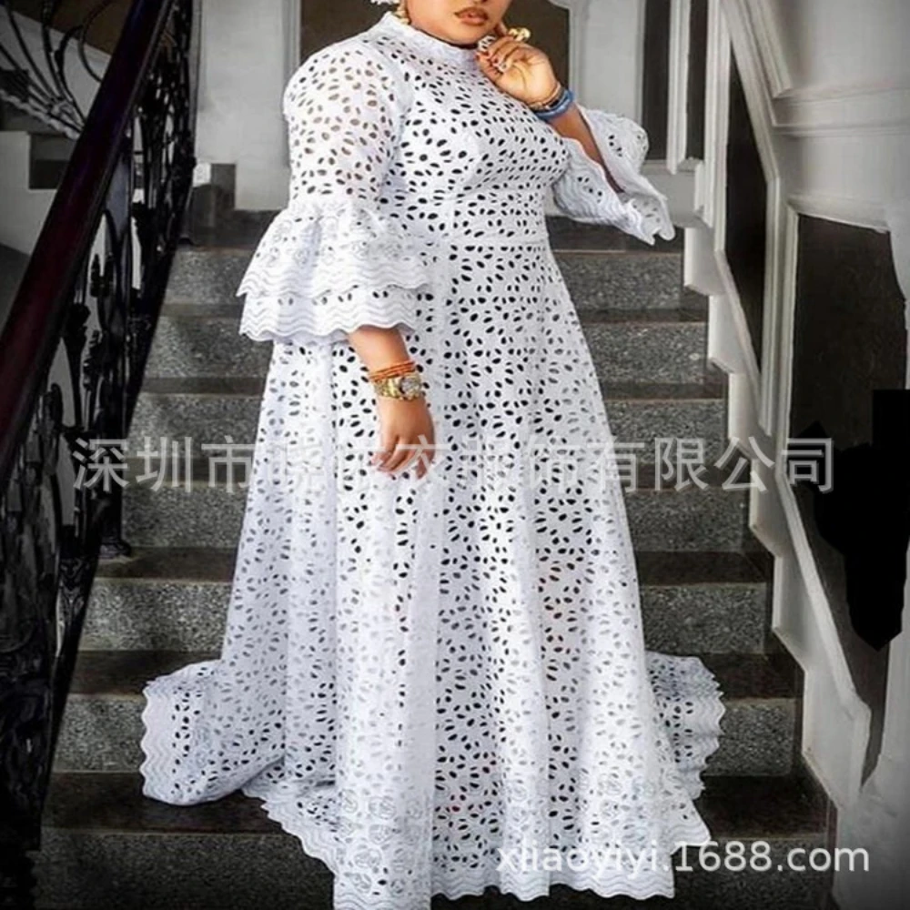 White Dress Women Flare Sleeve - đánh giá và giá Formal Wear Gowns For Women