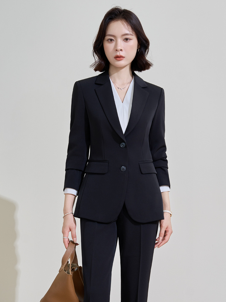 Navy blue professional suit fo - đánh giá và giá Women Formal Wear For Interview