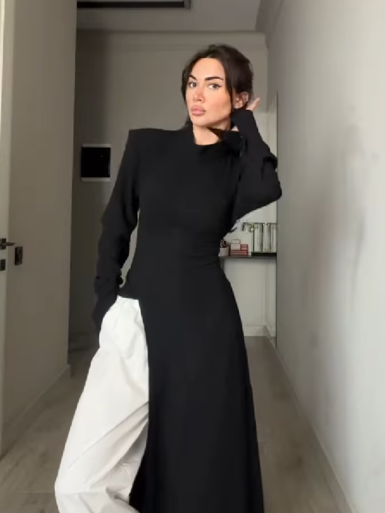 Women's Elegant High Neck Long - đánh giá và giá Female Formal Wear