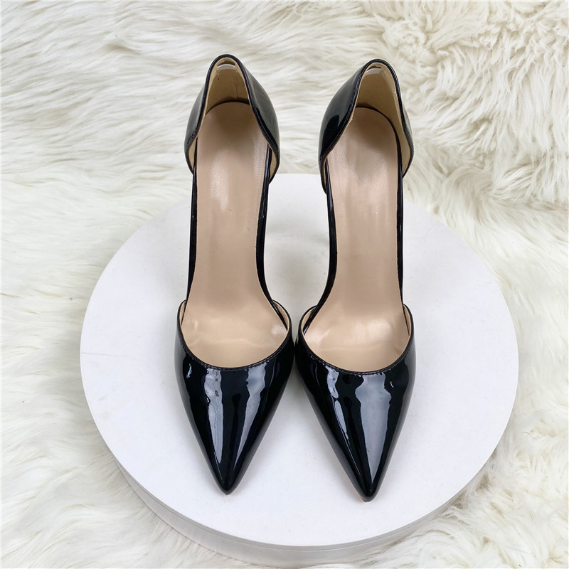 Heelgoo Nữ Đen Bằng Sáng Chế D - đánh giá và giá Female Formal Wear