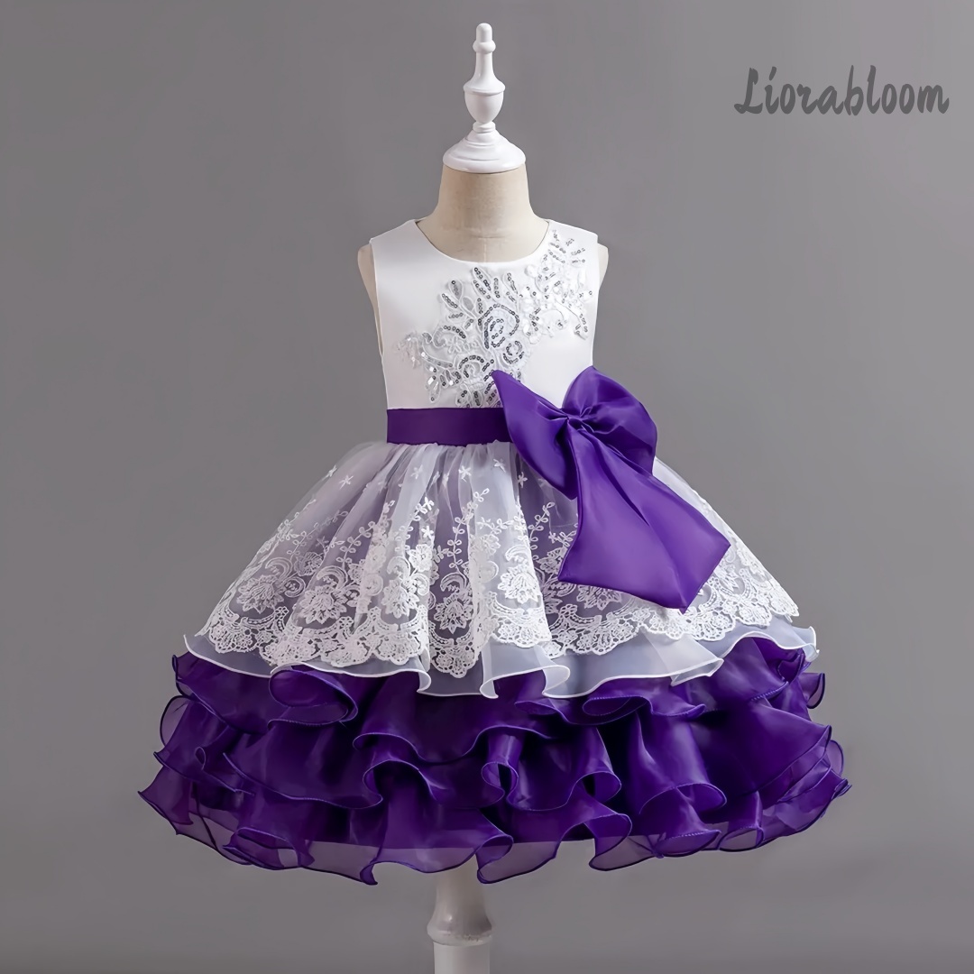 Girls' Dress With Large Bow Sl - đánh giá và giá Formal Wear Gowns For Women