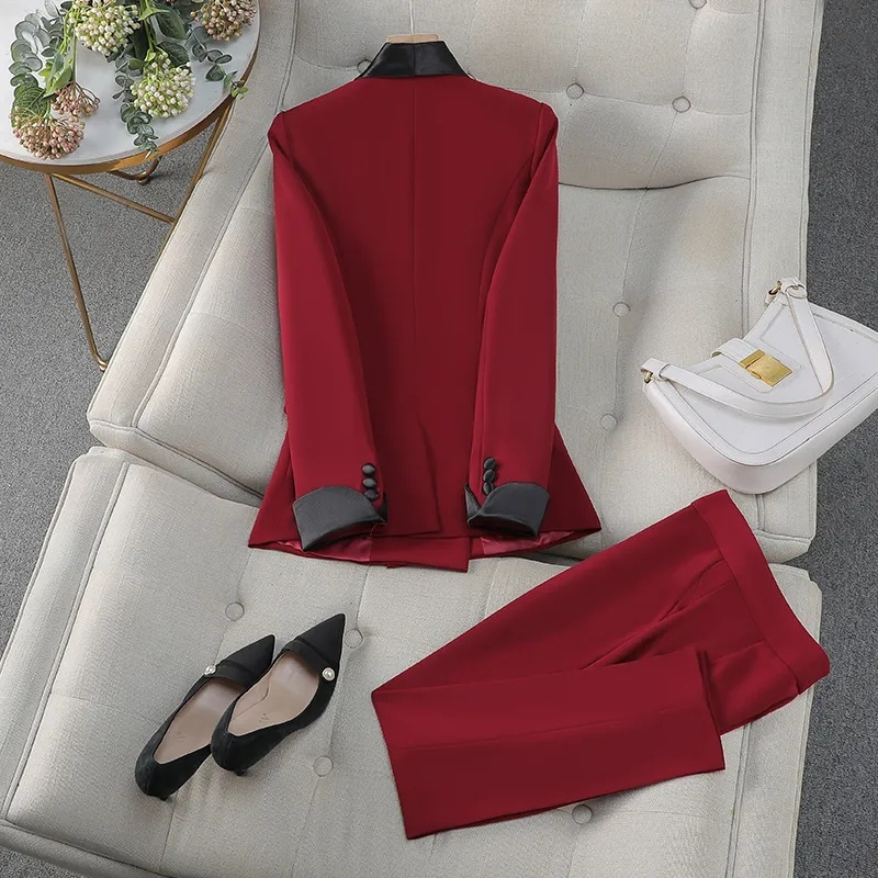 Elegant Red Black Women Pant S - đánh giá và giá Women'S Formal Day Wear