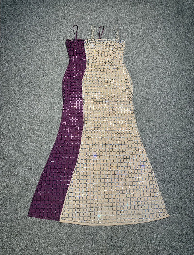 Purple Crystal Women Prom Dres - đánh giá và giá Formal Wear Gowns For Women
