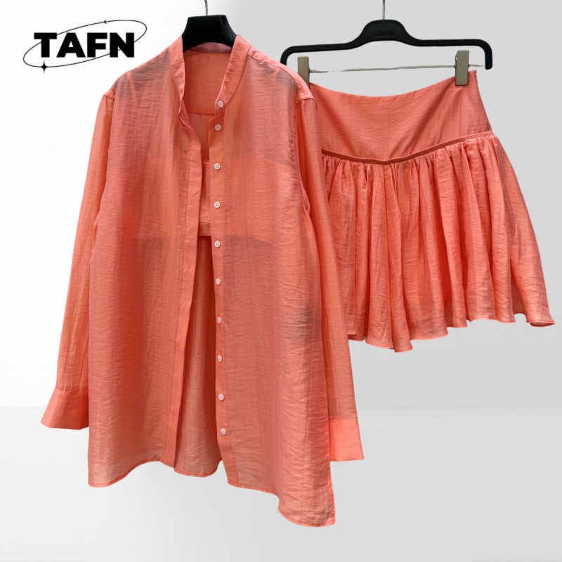 100% linen Ladies Fashion Skir - đánh giá và giá Women'S Formal Day Wear