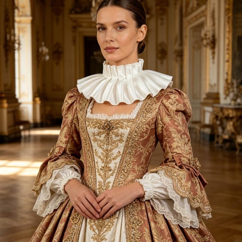 2025 Cổ áo trang trí mới Cổ áo - đánh giá và giá Victorian Women'S Formal Wear