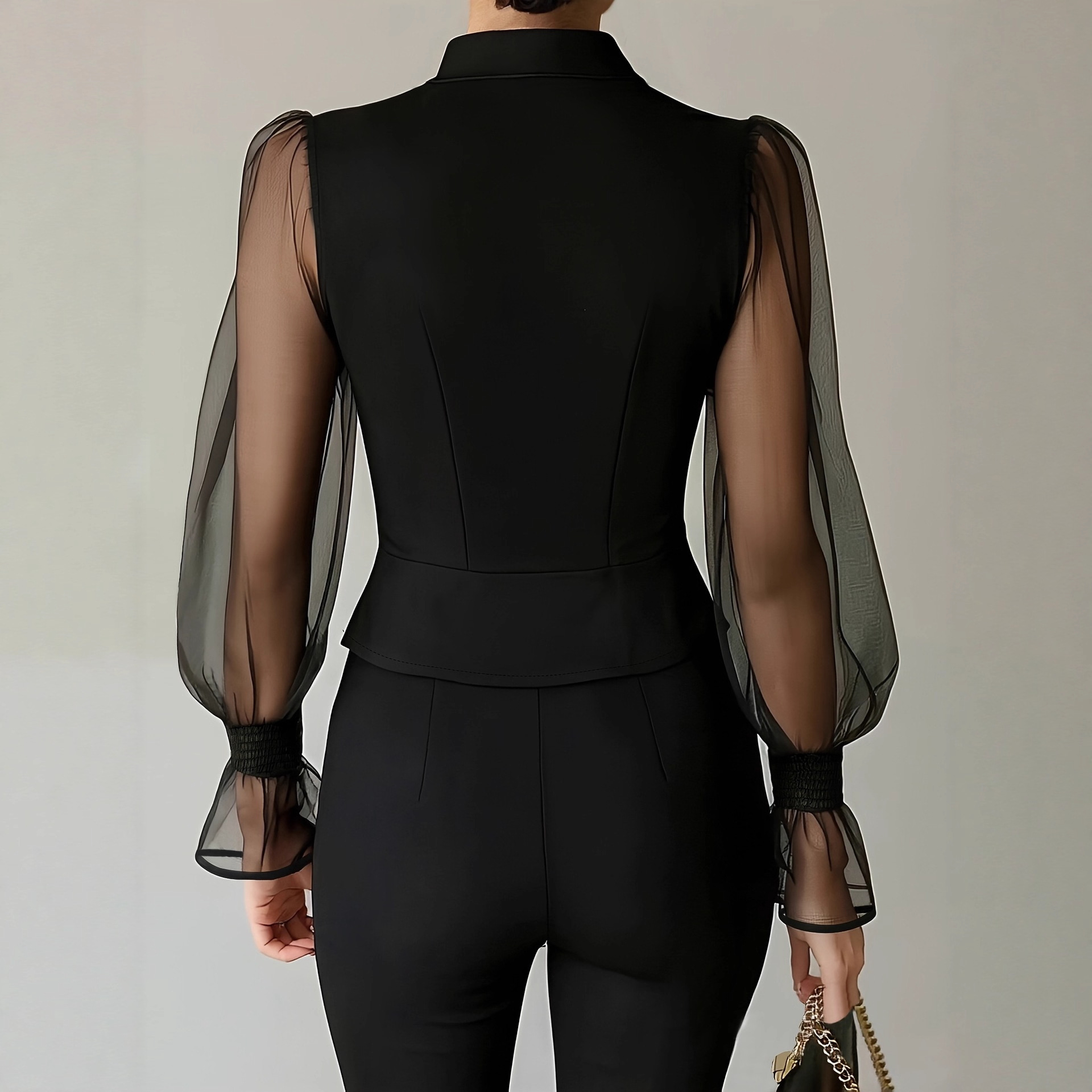 Elegant Puff Sleeve Blouse for - đánh giá và giá Women Formal Blouses For Evening Wear
