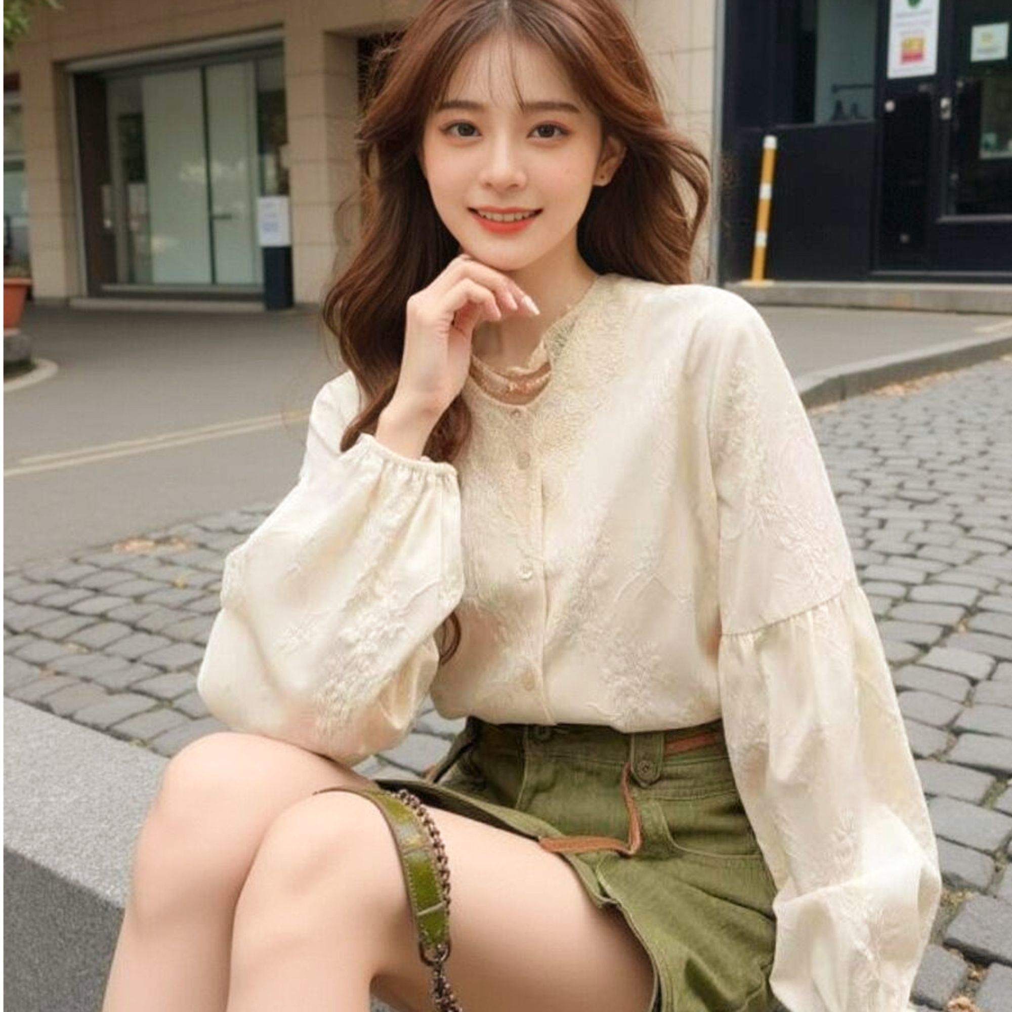 Long Sleeve Shirts Womens Chif - đánh giá và giá Women Formal Blouses For Evening Wear
