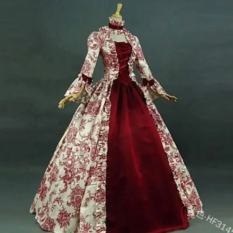 Plus Size Women Gothic Floral  - đánh giá và giá Victorian Women'S Formal Wear