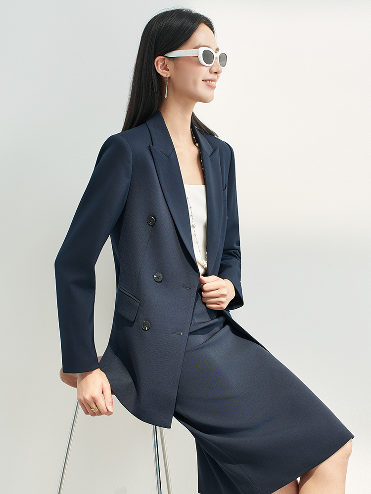 Navy Blue Professional Skirt S - đánh giá và giá Women Formal Wear For Interview