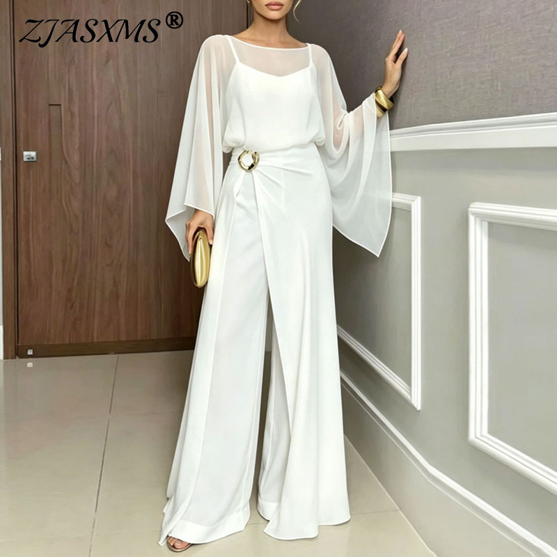 Women Formal Jumpsuit 2Pcs Set - đánh giá và giá Female Formal Wear